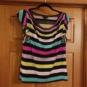 Worthington striped knit top